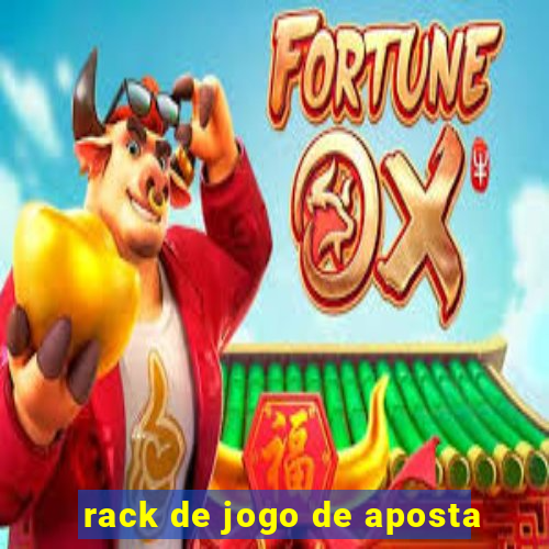 rack de jogo de aposta